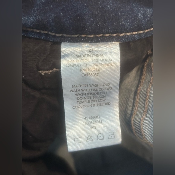 Joe’s Jeans Skinny Medium Wash Blue Size 27 - Picture 4 of 6